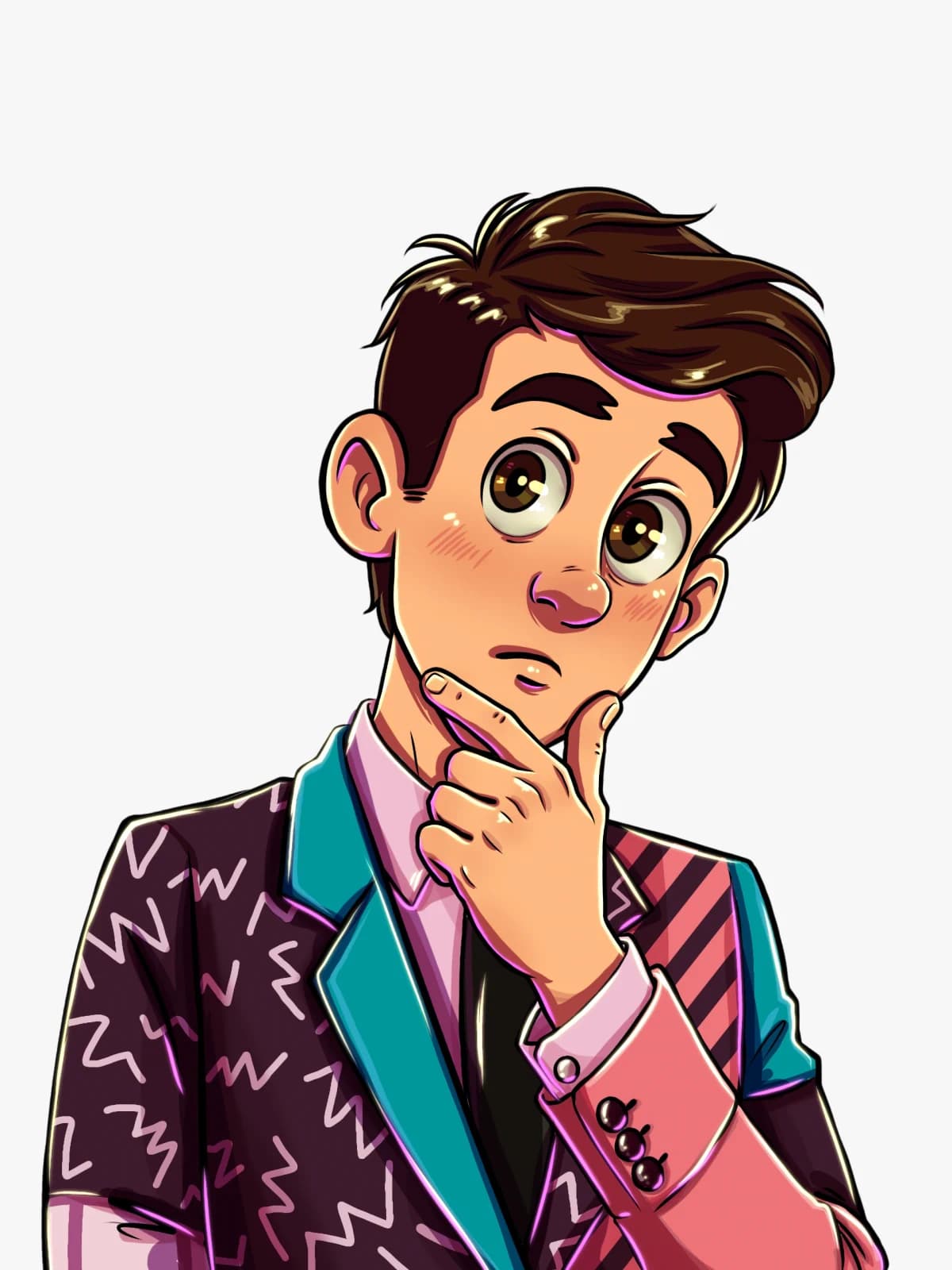 Il·lustració del Magic Pol pensant